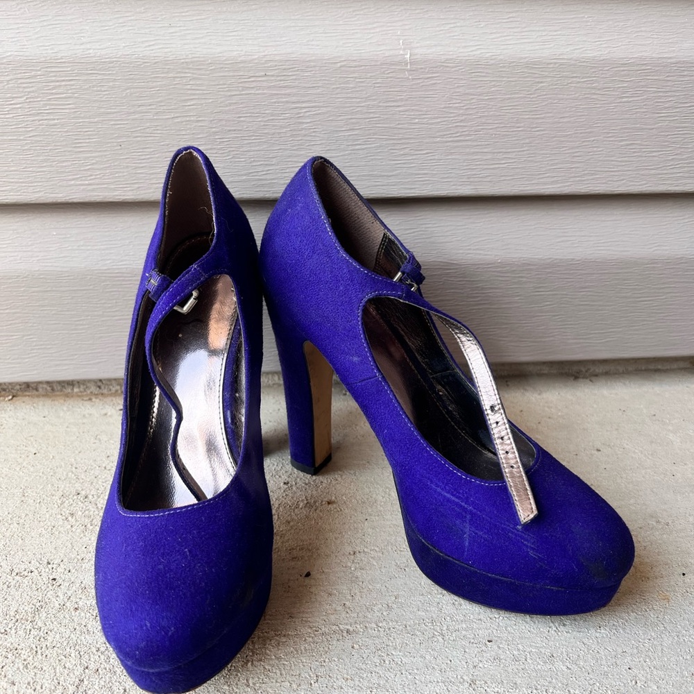 Elegant Purple Women's Heels